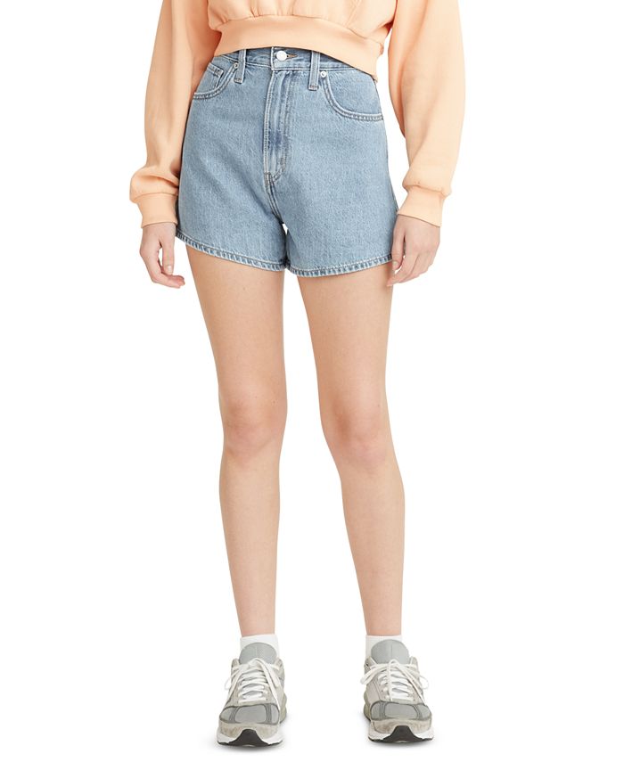 Levi's Womens High Waisted Mom Shorts : : Clothing, Shoes &  Accessories