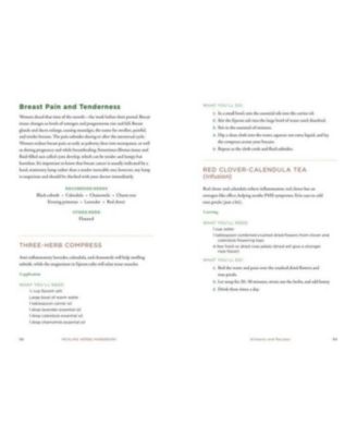 Healing Herbs Handbook - Recipes for Natural Living by Barbara Brownell Grogan