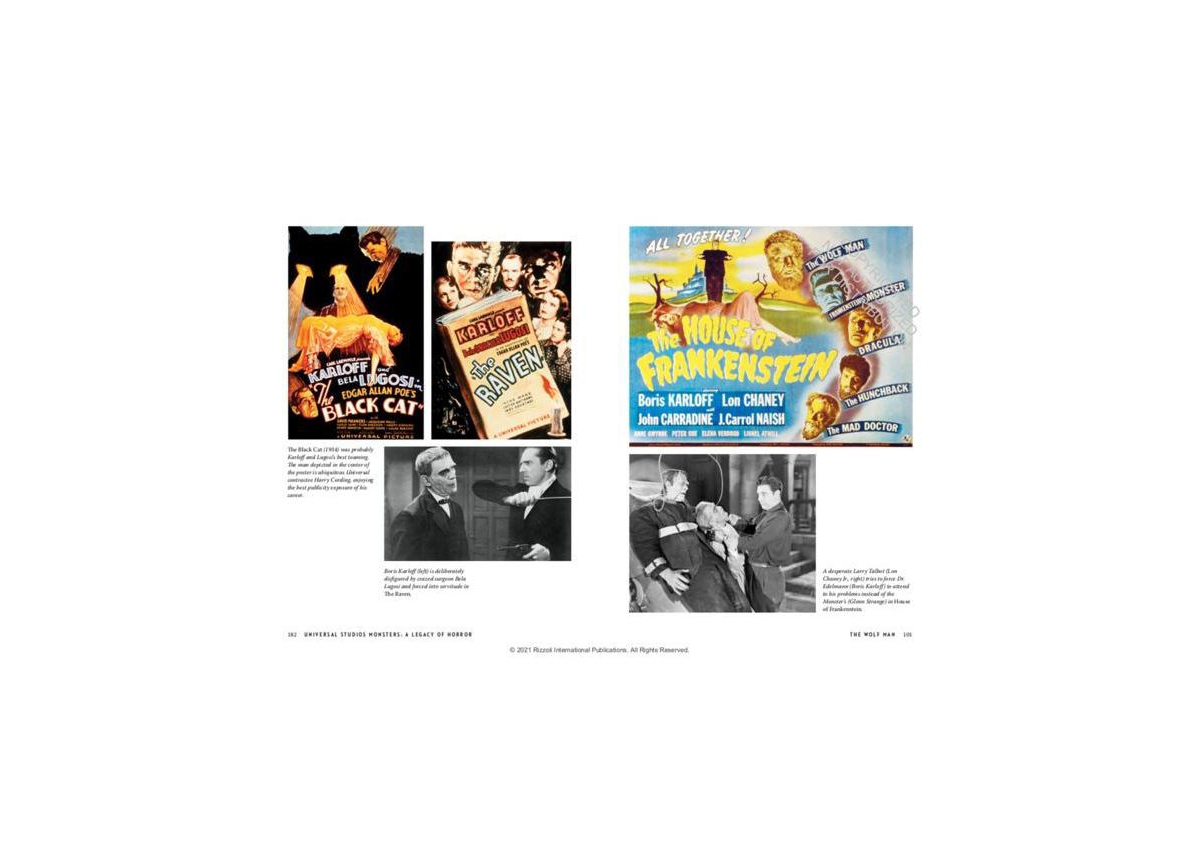 Universal Studios Monsters - A Legacy of Horror by Michael Mallory