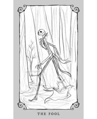 The Nightmare Before Christmas Tarot Deck and Guidebook by Minerva Siegel