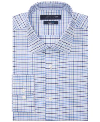 tommy hilfiger men's athletic fit dress shirt