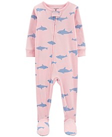 Baby Girls One-Piece Snug Fit Footie Pajama