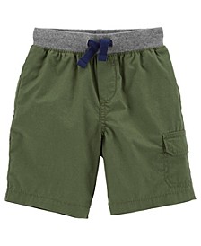 Toddler Boys Pull-on Poplin Shorts