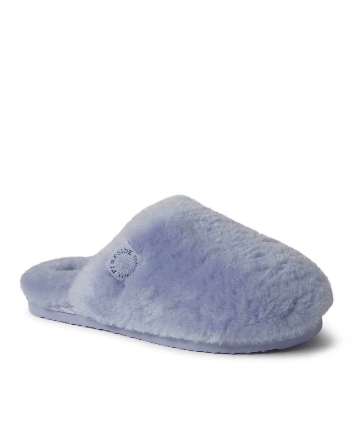 Dearfoams Fireside Genuine Shearling Mule Slipper In Eventide