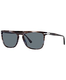 Unisex Polarized Sunglasses, PO3225S 56