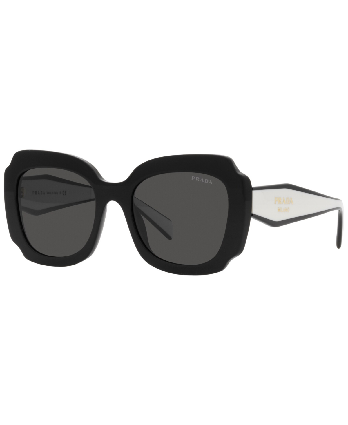 Shop Prada Women's Sunglasses, Pr 16ys In Black,dark Grey