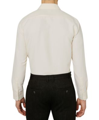 Men's Regular Fit Solid Wrinkle Free Performance Dress Shirt