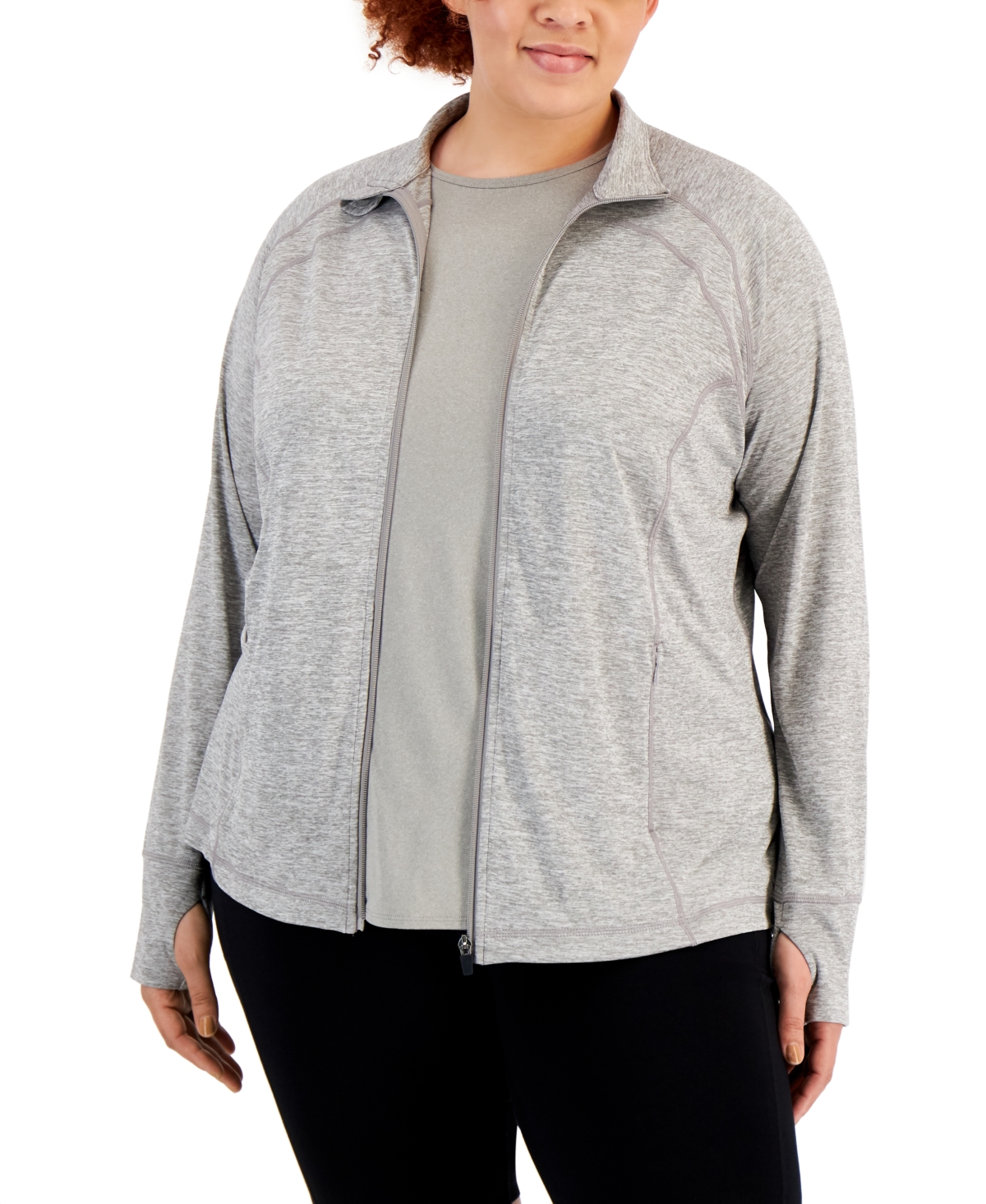 Ideology performance zip jacket hotsell
