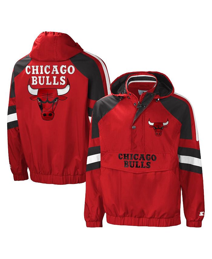 Black Label Starter Jacket Chicago Bulls Jacket for Sale in