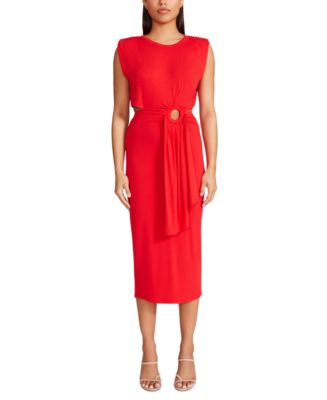 BB Dakota By Steve Madden Women's These Days Dress – Tiered Mini Dress With Long Sleeves & Ruffle Neck