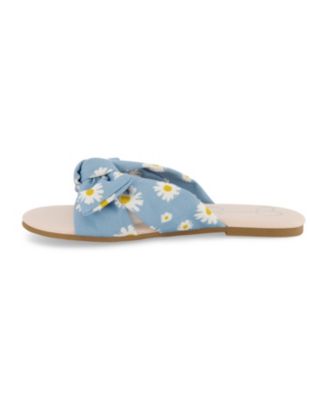 Little Girls Floral Sandal