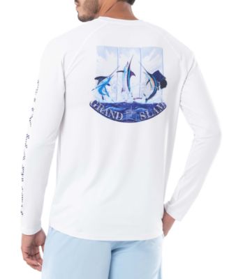 Guy Harvey - Men's Grand Slam Logo Graphic Performance T-Shirt