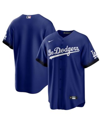 Dodgers Cooperstown Collection Custom V-Neck Jersey White