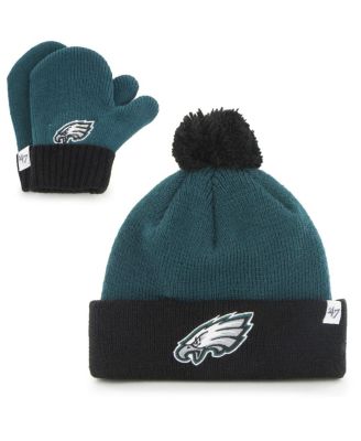 Men's '47 Charcoal Philadelphia Eagles Secondary Basic Cuffed Knit Hat