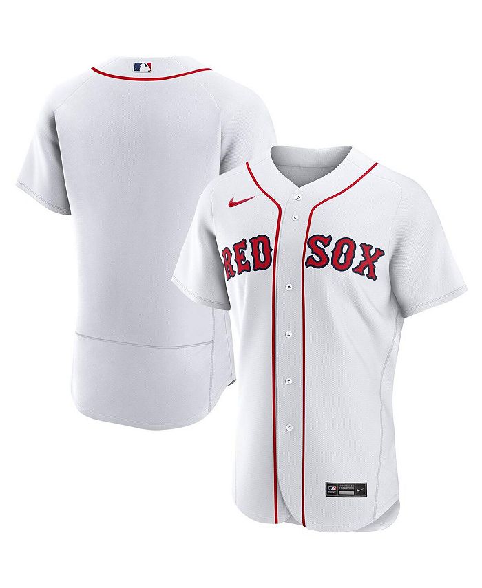 Nike Men's White Boston Red Sox Home Authentic Team Jersey - Macy's