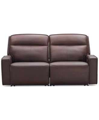 CLOSEOUT! Dextan Leather 2-Pc. Sofa with 2 Power Recliners