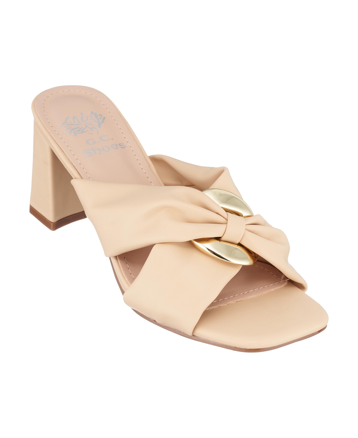 Gc Shoes Women's Zane Heeled Slide Sandals