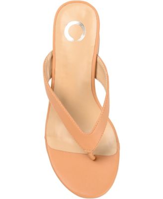 Women's Alika Block Heel Thong Sandals