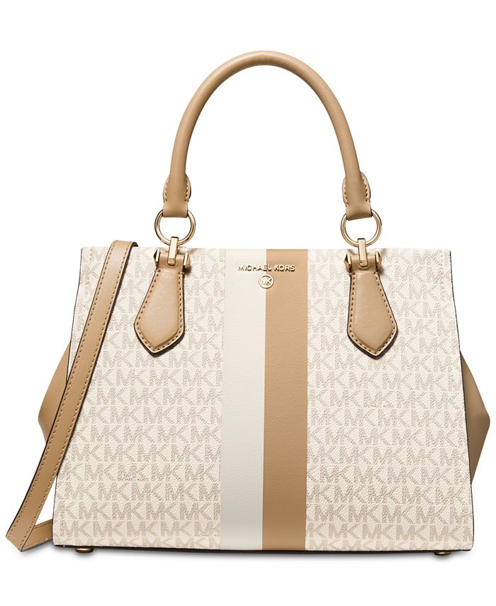Michael Kors Signature Marilyn Medium Satchel & Reviews - Handbags &  Accessories - Macy's