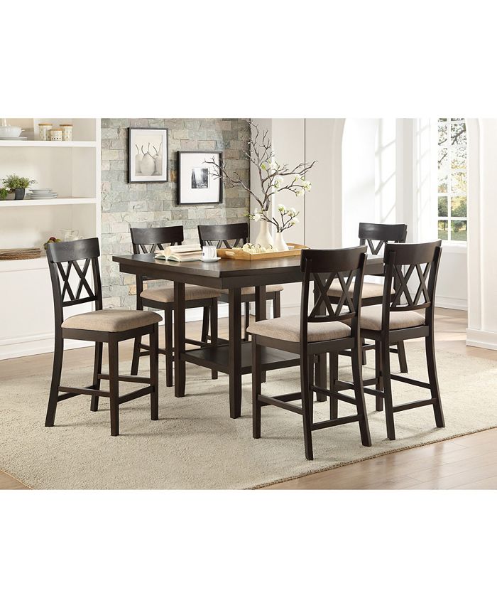 Cross back dining set sales