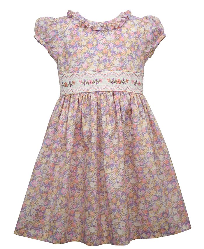 Bonnie Jean Toddler Girls Floral Empire Dress Macy s