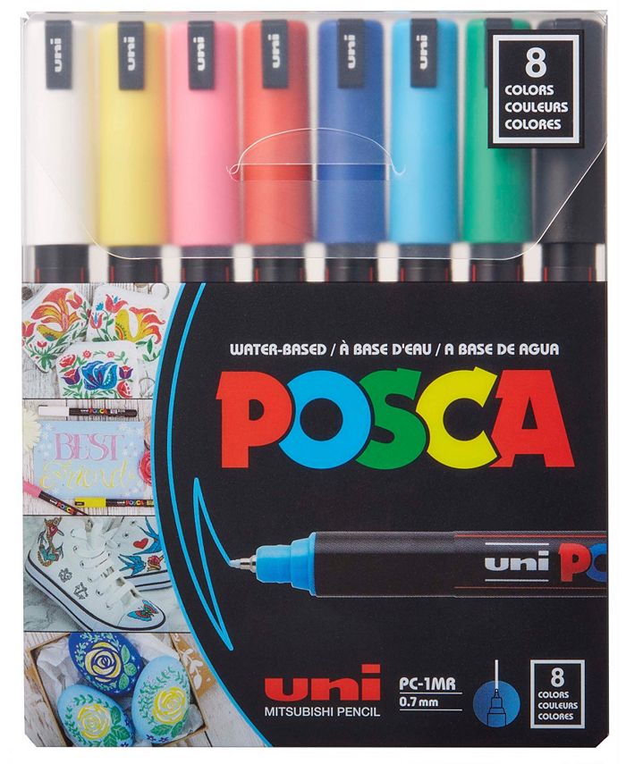 Unique trainers coloured with POSCA - Posca - Posca