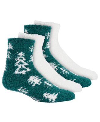 Photo 1 of Charter Club Women's 2pk Fuzzy Butter Socks, 