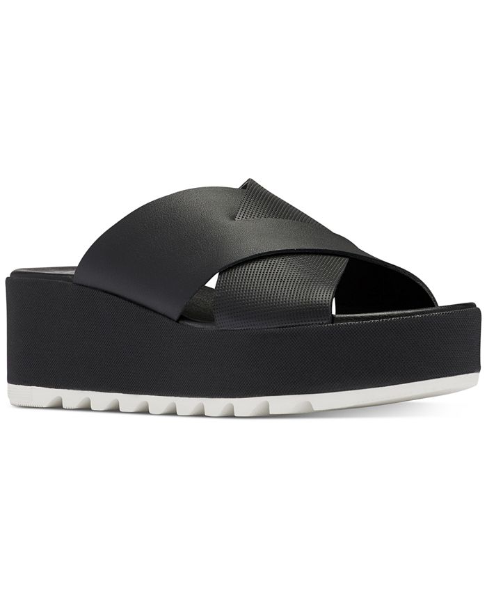 Sorel Women's Cameron Flatform Wedge Sandals - Macy's