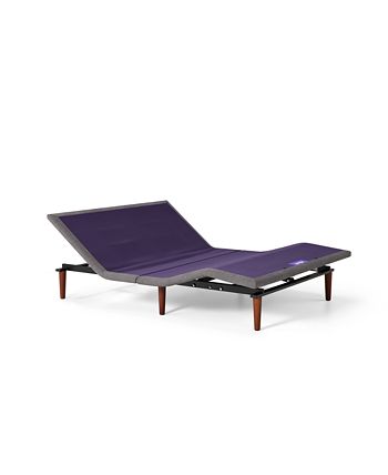 Adjustable bed frame deals purple