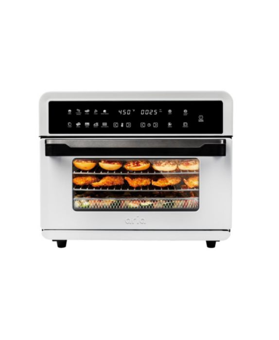 Aria 30Qt. Allin1 Air Fryer/ Toaster Oven/ Dehydrator , White, Size