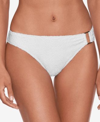 Lauren Ralph Lauren - Women's Crochet Side-Ring Hipster Bikini Bottoms