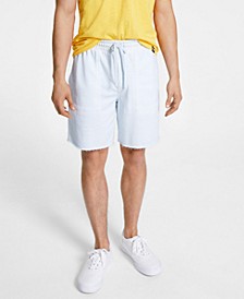 Toamen Mens Shorts Casual Elastic Waist Athletic Gym Summer Beach Shorts with Pockets 