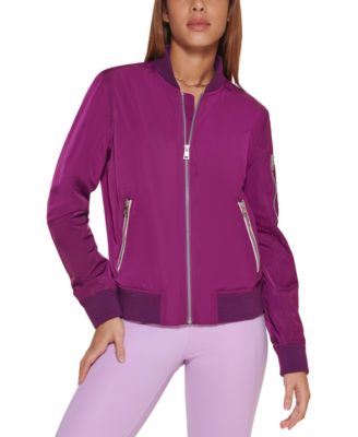 Purple Back to School Chiffon Jacket 