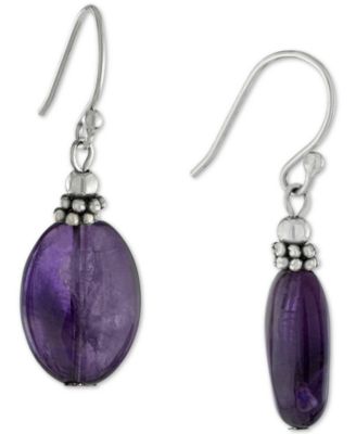 Giani Bernini - Gemstone Drop Earrings (11 ct. t.w.) in Sterling Silver