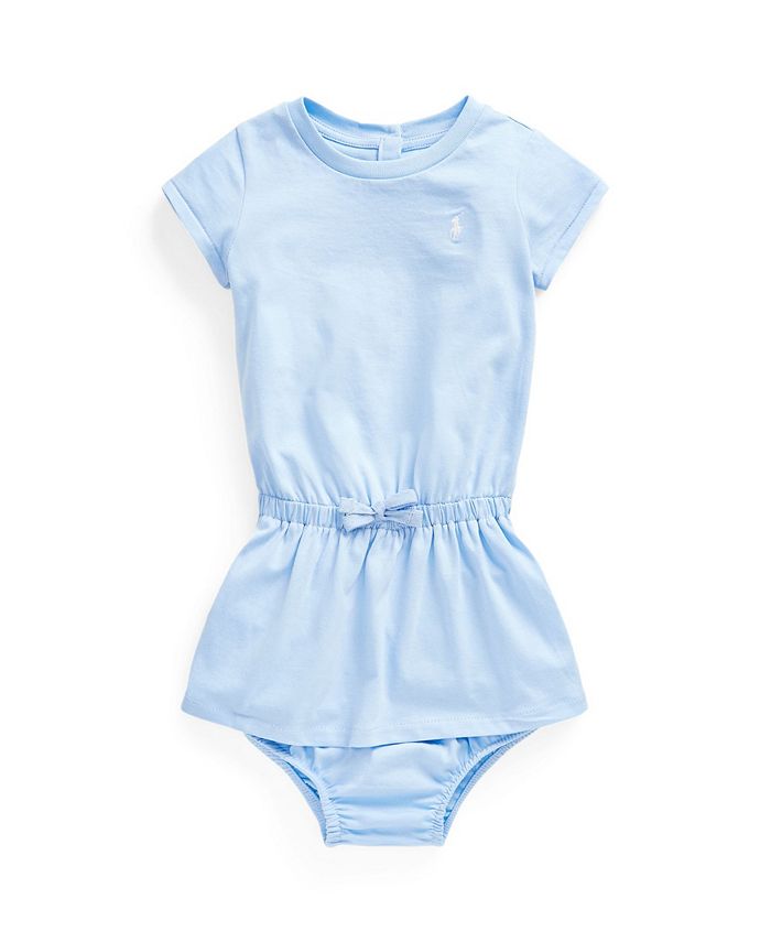 Polo Ralph Lauren Baby Girls Jersey Tshirt Dress and Bloomer Macy's