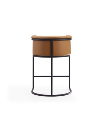 Cosmopolitan Leatherette Upholstered Counter Stool
