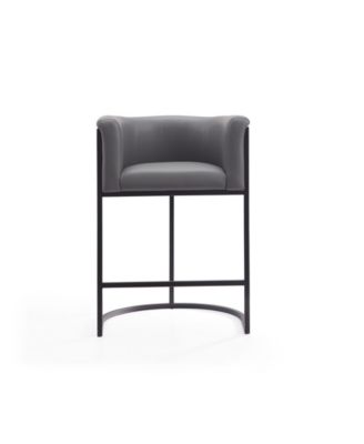 Cosmopolitan Leatherette Upholstered Counter Stool