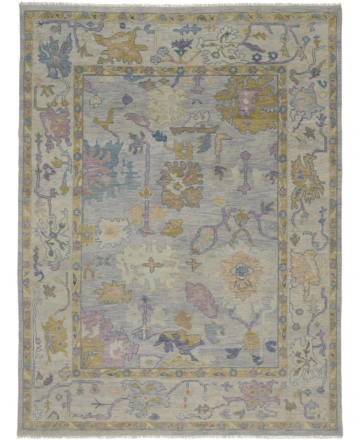 Feizy Raymond RAY6791 3'6in x 5'6in Area Rug - Gray