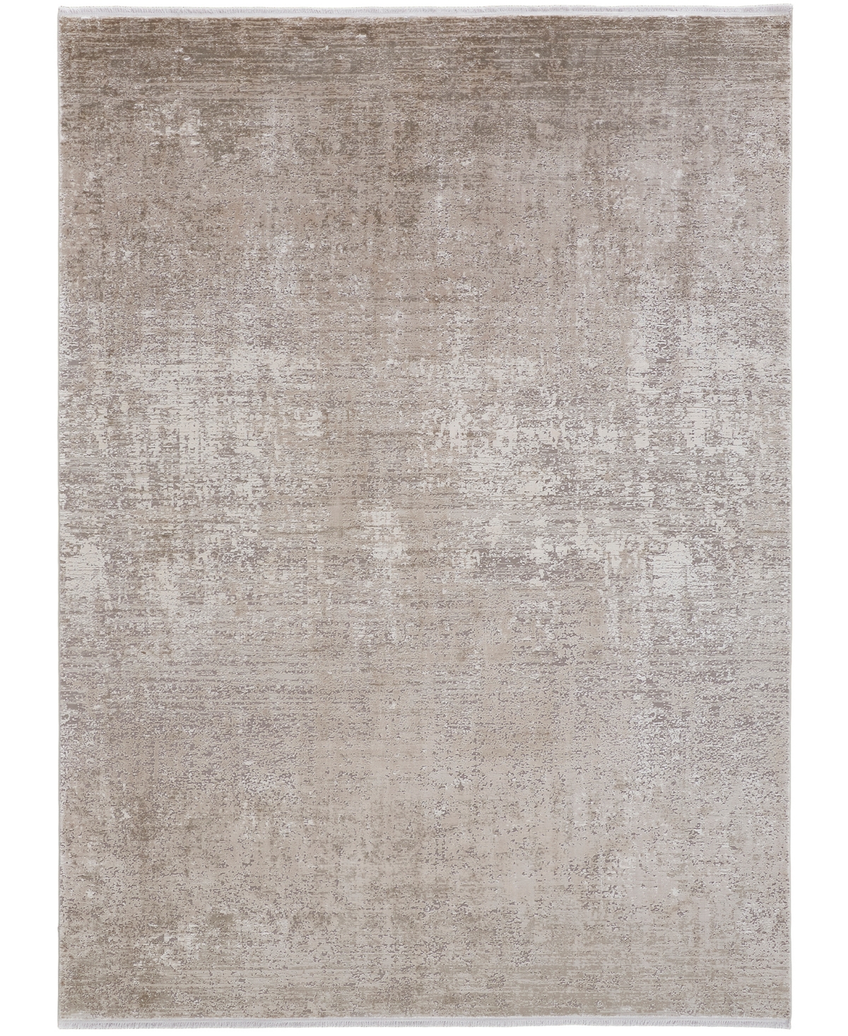 Simply Woven Cadiz R39fw 6'6" X 9'6" Area Rug In Taupe,gray