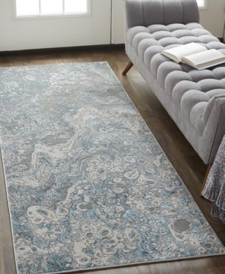 Azure R3405 2'10" x 7'10" Runner Area Rug
