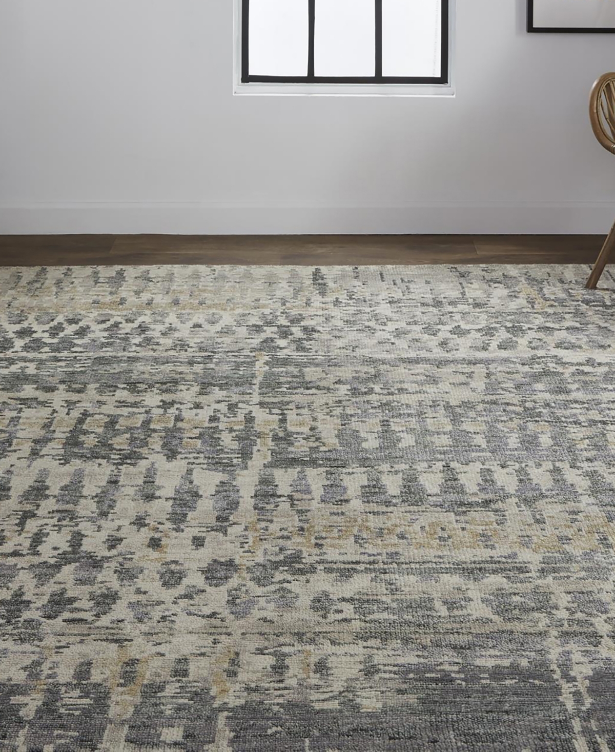 Shop Feizy Palomar R6632 3'6" X 5'6" Area Rug In Gray,beige