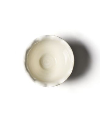 Signature White Ruffle Bowl