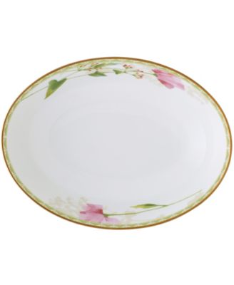 Poppy Place Oval Vegetable Bowl, 9.75", 32 oz.