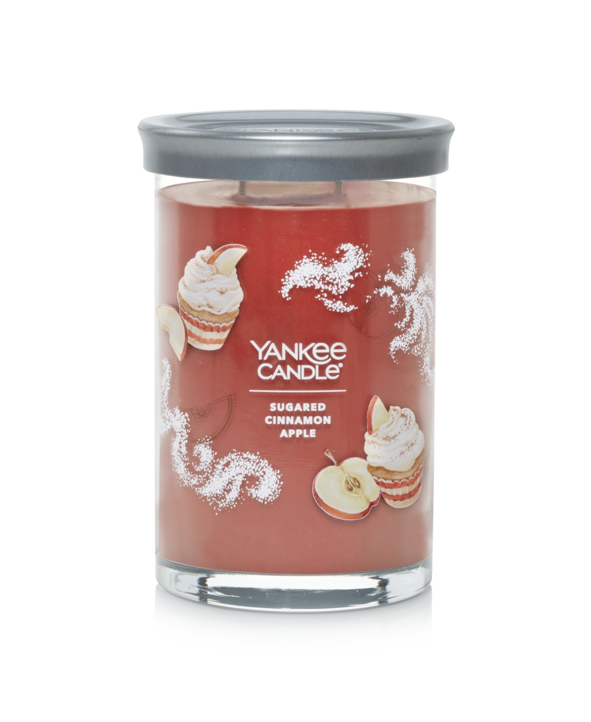 Signature Sugared Cinnamon Apple Tumbler Candle - Orange