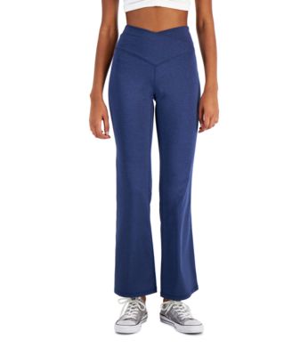 Jenni - Women's Flared Cross-Dyed Full Length Leggings