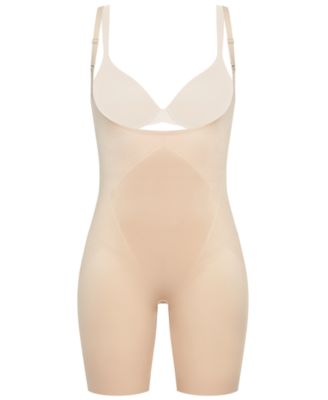 Women's Thinstincts 2.0 Open-Bust Mid-Thigh Bodysuit