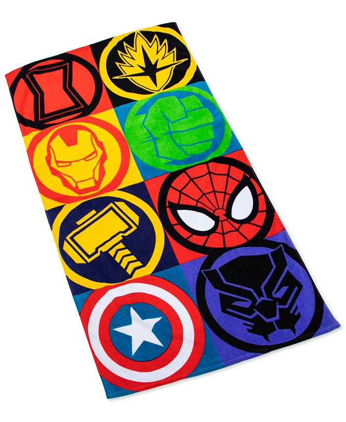 Marvel Avengers Beach Towel - Macy's