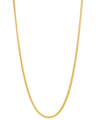 18 24 Foxtail Chain Necklace 1 1 3mm In 14k Gold