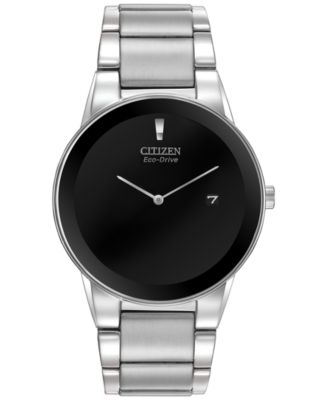 Citizen - Men's Axiom Eco-Drive Stainless Steel Bracelet Watch 40mm AU1060-51E