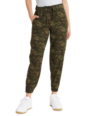 women camo joggers